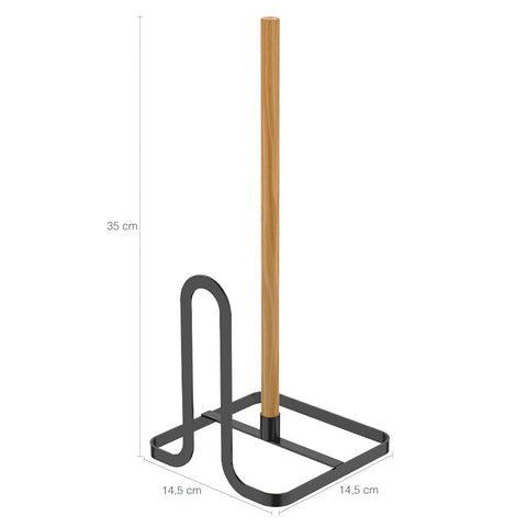 Kit Porta Rolo De Papel Toalha E Suporte Porta Guardanapos De Mesa Cozinha Preto Yoi Kit Porta Rolo De Papel Toalha E Suporte Porta Guardanapos De Mesa Cozinha Preto Yoi