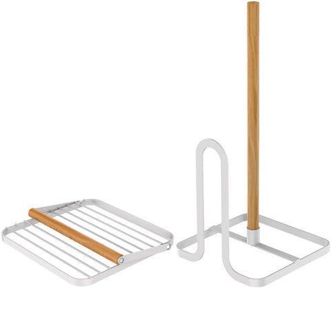 Kit Porta Rolo De Papel Toalha E Suporte Porta Guardanapos De Mesa Cozinha Branco Yoi Kit Porta Rolo De Papel Toalha E Suporte Porta Guardanapos De Mesa Cozinha Branco Yoi