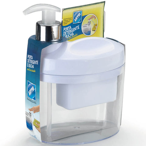 Dispenser De Detergente Suporte Porta Esponja Pia Cozinha Dispenser De Detergente Suporte Porta Esponja Pia Cozinha