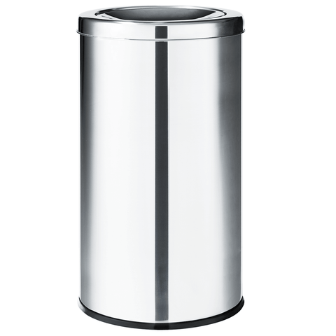Lixeira Para Cozinha Em Aço Inoxidável 9,1 Litros Lixeira Com Tampa Basculante Martinazzo Lixeira Para Cozinha Em Aço Inoxidável 9,1 Litros Lixeira Com Tampa Basculante Martinazzo