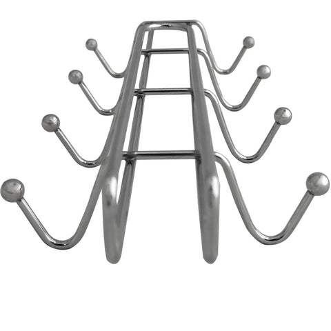 Suporte Porta 8 Xícaras Aramado Suspenso Organizador Encaixe Suporte Porta 8 Xícaras Aramado Suspenso Organizador Encaixe