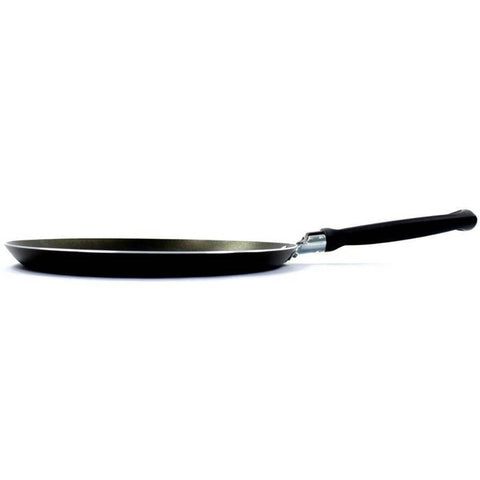 Panquequeira Antiaderente em Alumínio Frigideira para Tapioca 22cm Linha Cook Martinazzo Preto Panquequeira Antiaderente em Alumínio Frigideira para Tapioca 22cm Linha Cook Martinazzo Preto