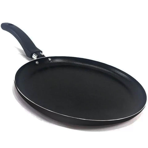 Panquequeira Antiaderente em Alumínio Frigideira para Tapioca 22cm Linha Cook Martinazzo Preto Panquequeira Antiaderente em Alumínio Frigideira para Tapioca 22cm Linha Cook Martinazzo Preto
