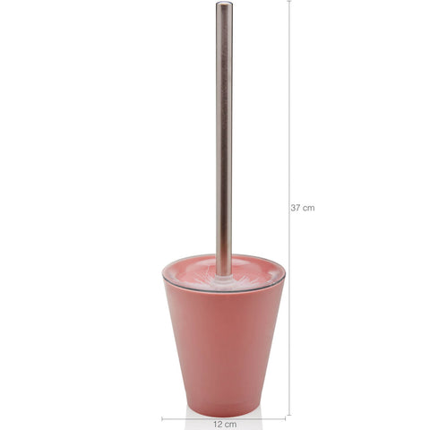 Conjunto Lixeira 5 Litros E Escovinha Sanitária Banheiro Ou Rosa Quartzo Conjunto Lixeira 5 Litros E Escovinha Sanitária Banheiro Ou Rosa Quartzo