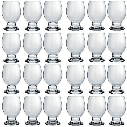 Conjunto de 24 Taças Paulista de Vidro 250ml para Água Suco e Vinho Nadir Figueiredo 24 Peças Conjunto de 24 Taças Paulista de Vidro 250ml para Água Suco e Vinho Nadir Figueiredo 24 Peças