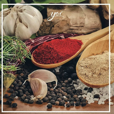 Porta Temperos com 8 Potes de Vidro Yoi Porta Condimentos Tyft Multiuso Bambu Natural Porta Temperos com 8 Potes de Vidro Yoi Porta Condimentos Tyft Multiuso Bambu Natural