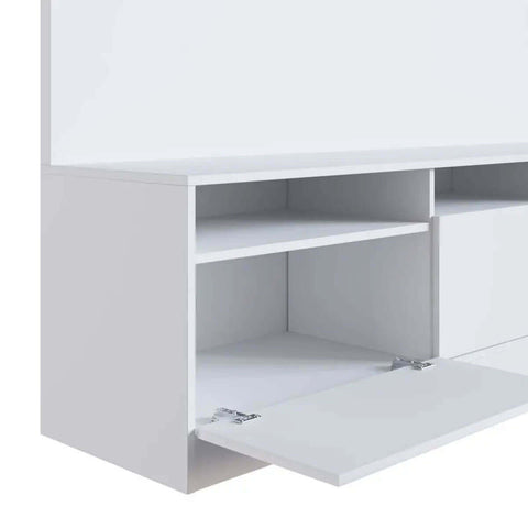 Estante Home Painel para TV de 50” com 3 Portas 3 Nichos e 1 Prateleira ProDecor Branco Estante Home Painel para TV de 50” com 3 Portas 3 Nichos e 1 Prateleira ProDecor Branco