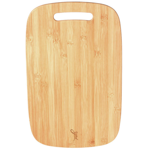 Tábua de Carne em Bambu 32x20cm Grande Alça Rounded para Servir e Cortar Yoi Tábua de Carne em Bambu 32x20cm Grande Alça Rounded para Servir e Cortar Yoi