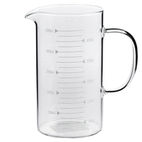 Jarra Medidora de Vidro 500ml Borossilicato Medidor para Receitas Yoi Jarra Medidora de Vidro 500ml Borossilicato Medidor para Receitas Yoi