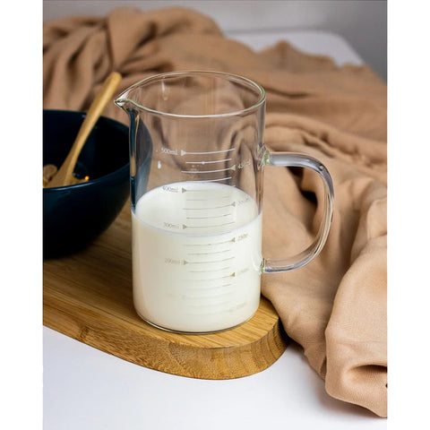 Jarra Medidora de Vidro 500ml Borossilicato Medidor para Receitas Yoi Jarra Medidora de Vidro 500ml Borossilicato Medidor para Receitas Yoi
