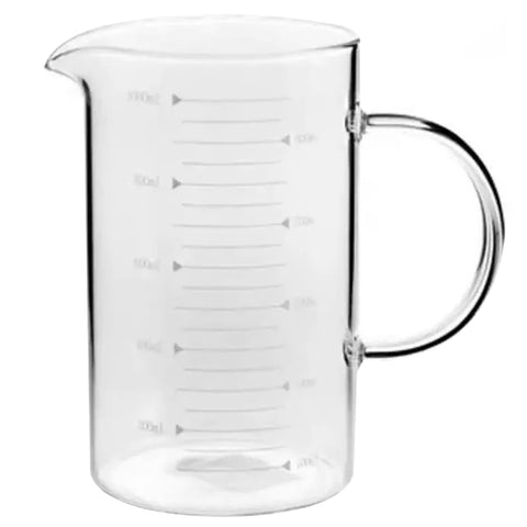Jarra Medidora para Receitas 1000ml Vidro Borossilicato Yoi 1l Transparente Jarra Medidora para Receitas 1000ml Vidro Borossilicato Yoi 1l Transparente