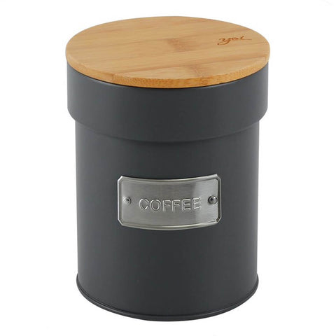 Pote Hermético para Café Lata Porta Condimentos Yoi Coffee Organizador de Cozinha Pote Hermético para Café Lata Porta Condimentos Yoi Coffee Organizador de Cozinha