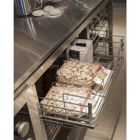 Gaveta Aramada 670mm Paneleiro Deslizante com Corrediça para Cozinha Telescópica Trilho Gaveta Aramada 670mm Paneleiro Deslizante com Corrediça para Cozinha Telescópica Trilho