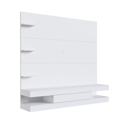 Estante Painel Home 1 Gaveta e 3 Prateleiras para Sala ou Quarto Prodecor PL170 Branca Estante Painel Home 1 Gaveta e 3 Prateleiras para Sala ou Quarto Prodecor PL170 Branca