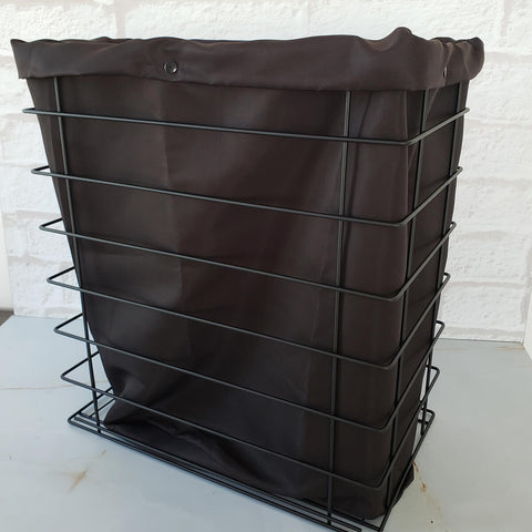 Tulha Aramada com Corrediça Deslizante e Saco de Tecido Preto Para Móvel Armário Roupa Tulha Aramada com Corrediça Deslizante e Saco de Tecido Preto Para Móvel Armário Roupa