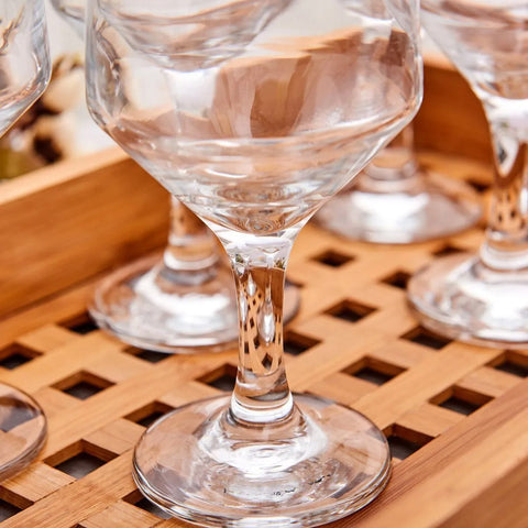 Jogo 6 Taças de Água 300ml SM Buffet Nadir Figueiredo em Vidro Transparente Jogo 6 Taças de Água 300ml SM Buffet Nadir Figueiredo em Vidro Transparente