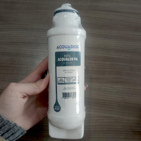 Refil Para Purificador Electrolux Filtro de Água Acquabios PA10N PA20G PA25G PA30G PA40G Refil Para Purificador Electrolux Filtro de Água Acquabios PA10N PA20G PA25G PA30G PA40G