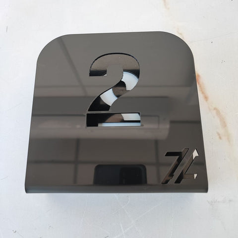 Porta Guardanapos Acrílico para Restaurante Numerados 1 ao 12 Preto de Mesa Porta Guardanapos Acrílico para Restaurante Numerados 1 ao 12 Preto de Mesa