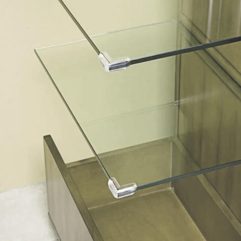 4 Protetor de Quina Prateleira Mesa de Vidro Móveis Canto para Bebe Ordene Plástico 4 Protetor de Quina Prateleira Mesa de Vidro Móveis Canto para Bebe Ordene Plástico