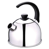 Chaleira de Água Aço Inox 1,8L Cabo Fixo Baquelite Zanella Simples Esquentar Ferver