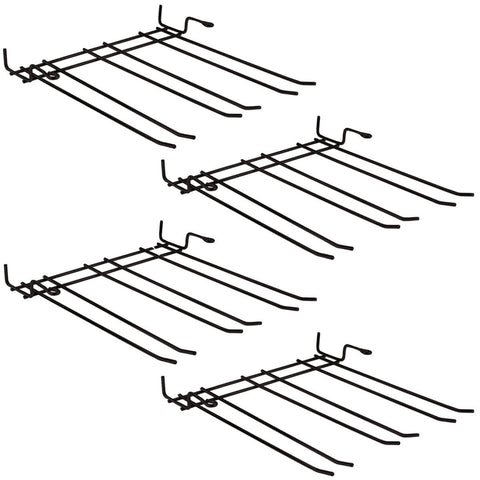 Kit 4 Suportes Organizadores Porta Taças para Armário Utimil em Aço Preto Brilhante Kit 4 Suportes Organizadores Porta Taças para Armário Utimil em Aço Preto Brilhante
