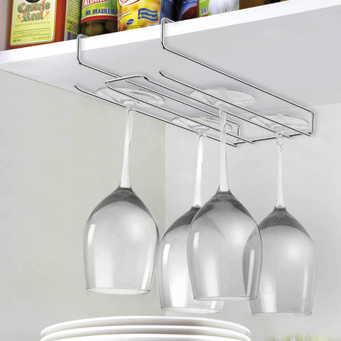 Kit 2 Suporte Pendurar Taças Aramado Organizador de Armário Porta Taças Kit 2 Suporte Pendurar Taças Aramado Organizador de Armário Porta Taças