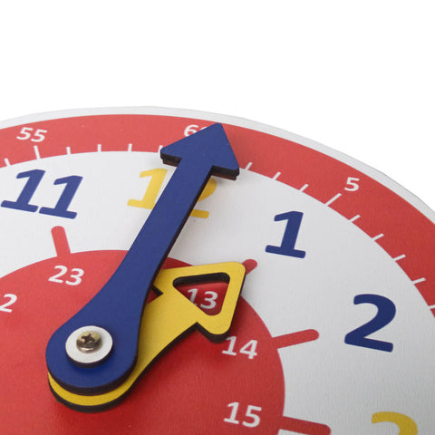 Aprendendo as Horas Jogo Educativo Para Crianças de Madeira MDF Zanline Aprendendo as Horas Jogo Educativo Para Crianças de Madeira MDF Zanline