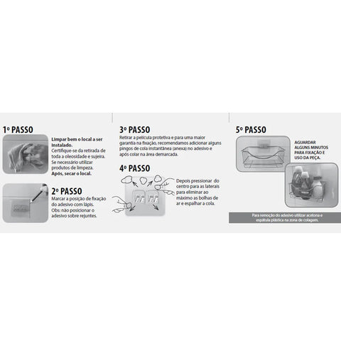 Porta Papel Toalha de Parede Suporte Aramado Bule de Cozinha Fixado por Adesivo Cromado Utimil Porta Papel Toalha de Parede Suporte Aramado Bule de Cozinha Fixado por Adesivo Cromado Utimil