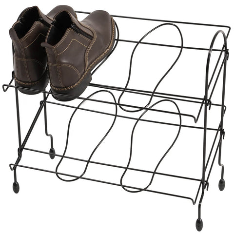 Sapateira Hall de Entrada 4 Pares Organizadora de Calçados Desmontável Aço Preto Utimil Sapateira Hall de Entrada 4 Pares Organizadora de Calçados Desmontável Aço Preto Utimil