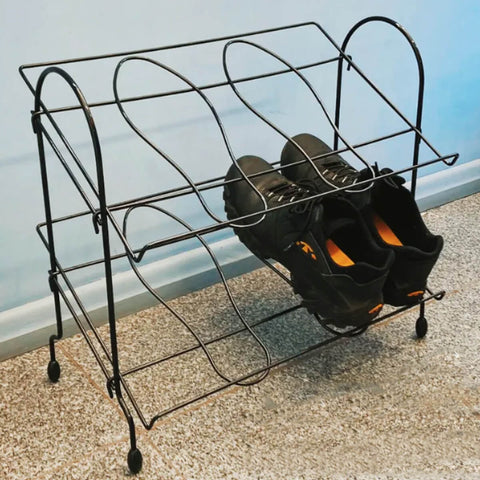 Sapateira Hall de Entrada 4 Pares Organizadora de Calçados Desmontável Aço Preto Utimil Sapateira Hall de Entrada 4 Pares Organizadora de Calçados Desmontável Aço Preto Utimil