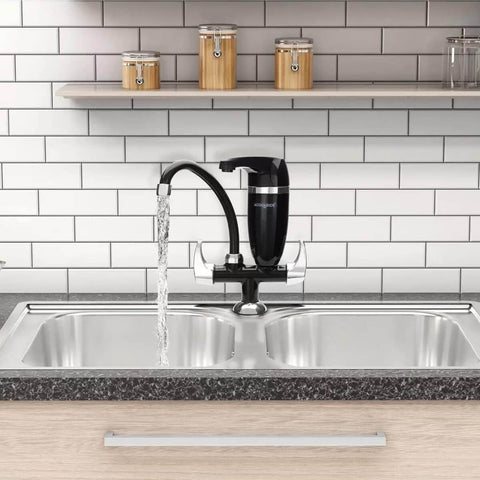Filtro com Torneira Móvel de Bancada Acqua Premium Purificador Água Pia Cozinha Preto Acquabios Filtro com Torneira Móvel de Bancada Acqua Premium Purificador Água Pia Cozinha Preto Acquabios
