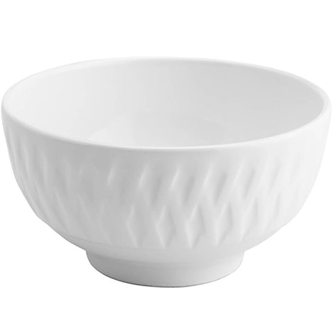 Bowl de Porcelana Ballon Branco Lyor 270ml Cumbuquinha Pequena para Açaí Sobremesas