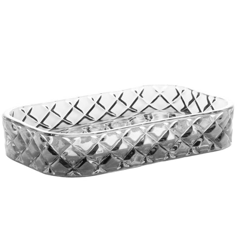 Conjunto Banheiro Bancada Minsk Prata Wolff 3pçs Vidro Sabonete Líquido Escovas Saboneteira Conjunto Banheiro Bancada Minsk Prata Wolff 3pçs Vidro Sabonete Líquido Escovas Saboneteira