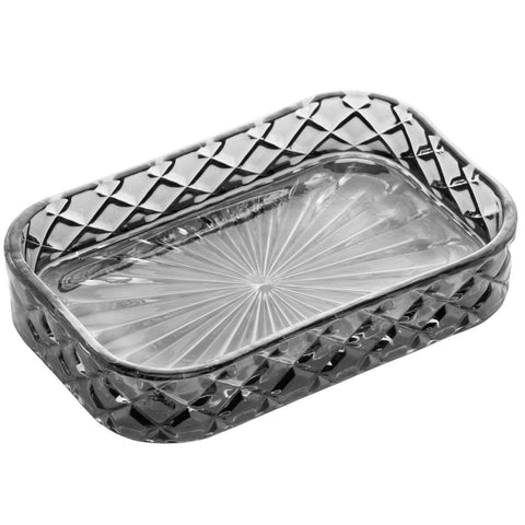 Conjunto Banheiro Bancada Minsk Prata Wolff 3pçs Vidro Sabonete Líquido Escovas Saboneteira Conjunto Banheiro Bancada Minsk Prata Wolff 3pçs Vidro Sabonete Líquido Escovas Saboneteira