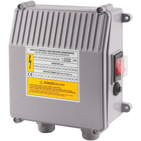 Bomba Submersa 3' Tipo Caneta 0,5hp 127v Vonder Caixa Comando Bombeamento de Água Bomba Submersa 3' Tipo Caneta 0,5hp 127v Vonder Caixa Comando Bombeamento de Água