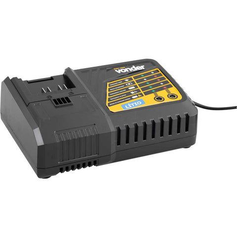 Carregador de bateria 18 V linha intercambiável carregamento rápido ICBV 1806 VONDER Carregador de bateria 18 V linha intercambiável carregamento rápido ICBV 1806 VONDER