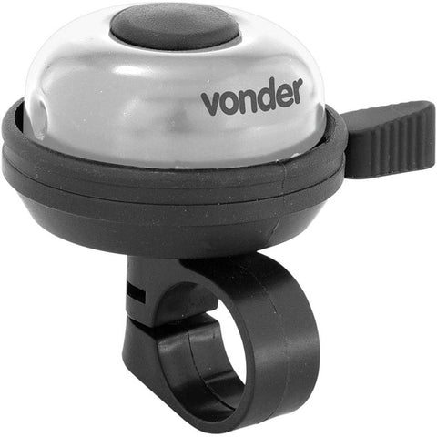 Campainha para bicicleta tipo trim trim prata VONDER Campainha para bicicleta tipo trim trim prata VONDER