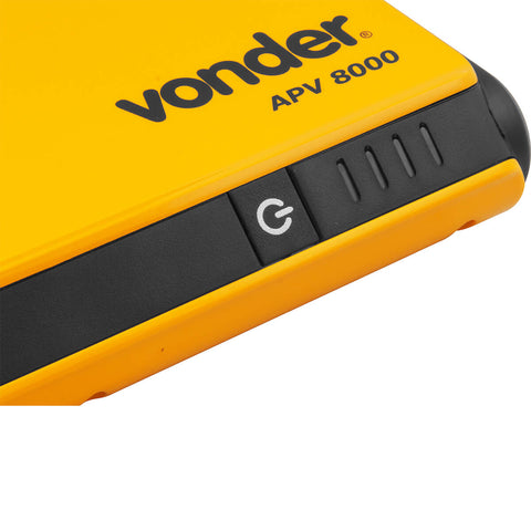 Auxiliar de Partida Portátil APV 8000 mAh Vonder Carro Moto Trilheiro Auxiliar de Partida Portátil APV 8000 mAh Vonder Carro Moto Trilheiro