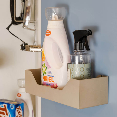 Porta Objetos de Parede Organizador Acessórios 30x20cm Dourado Masutti Organize Porta Objetos de Parede Organizador Acessórios 30x20cm Dourado Masutti Organize