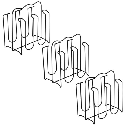 Conjunto 3 Organizadores Porta Copos Suporte de Mesa Bancada Cozinha Preto Arthi Conjunto 3 Organizadores Porta Copos Suporte de Mesa Bancada Cozinha Preto Arthi