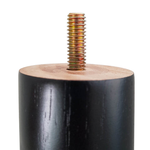 2 Pés de Cama 12cm Colchão Box Baú Casal ou Solteiro Pretos 2 Pés de Cama 12cm Colchão Box Baú Casal ou Solteiro Pretos