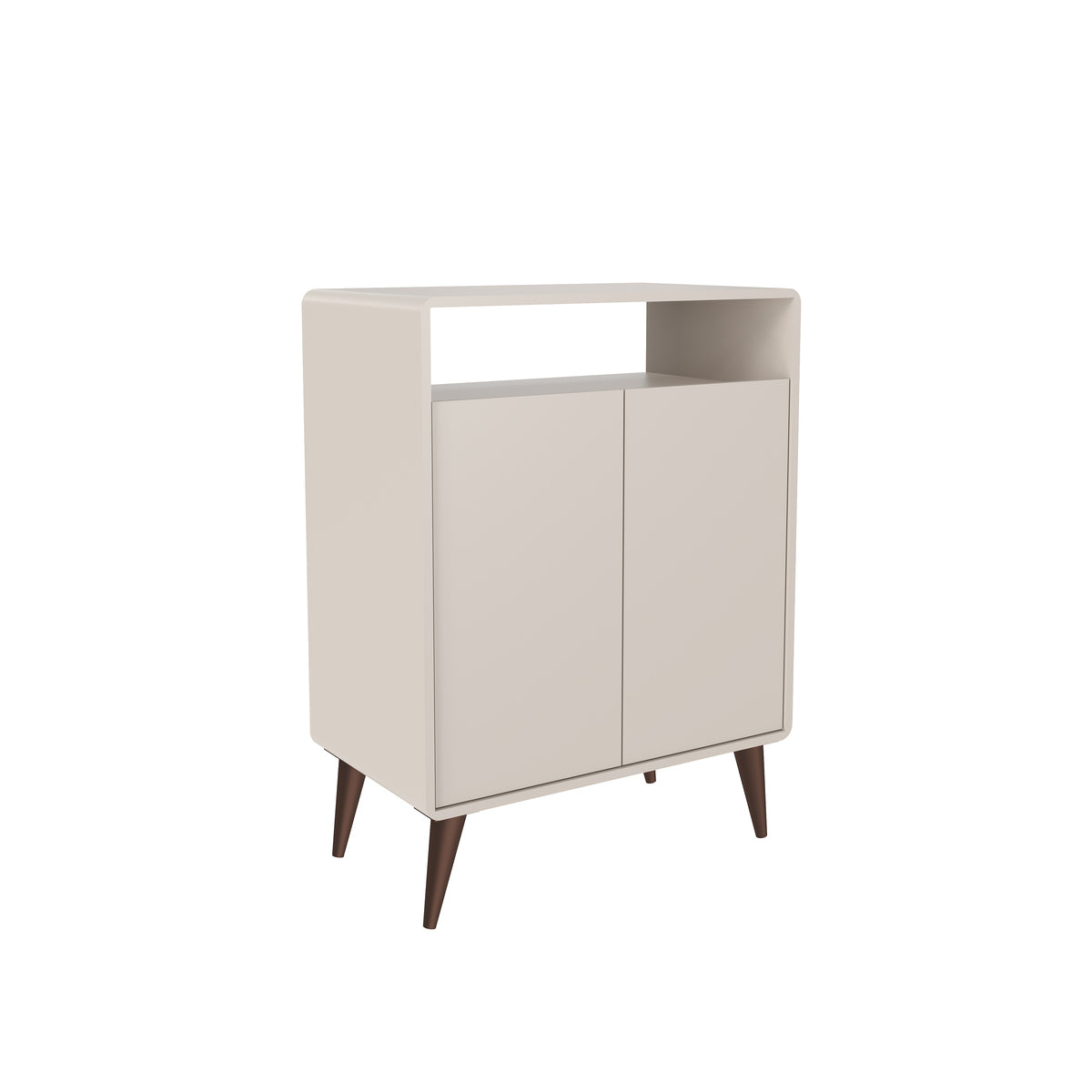 Armário Balcão Aparador Multiuso Curve Mb1123 Off White – Zanline