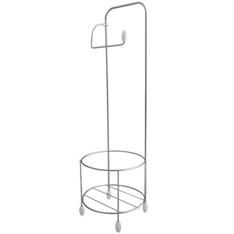 Suporte Papeleira E Lixeira Com Tampa Porta Papel Higiênico Branca Suporte Papeleira E Lixeira Com Tampa Porta Papel Higiênico Branca