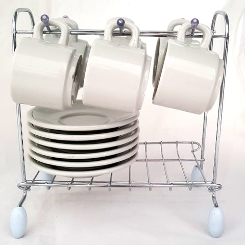 Kit Aramados Para Cozinha Porta Xícaras Pires Suporte Pratos Kit Aramados Para Cozinha Porta Xícaras Pires Suporte Pratos