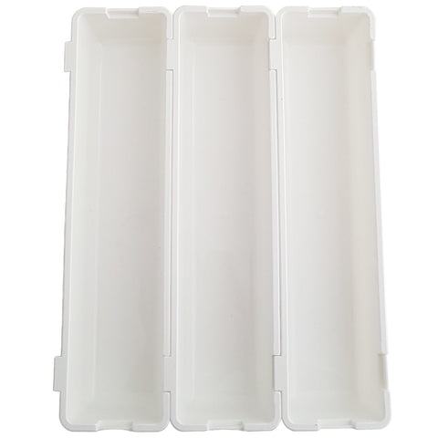 2 Organizadores Multiuso Gaveta Para Talheres Armário 3 Peças Cada Encaixe 2 Organizadores Multiuso Gaveta Para Talheres Armário 3 Peças Cada Encaixe