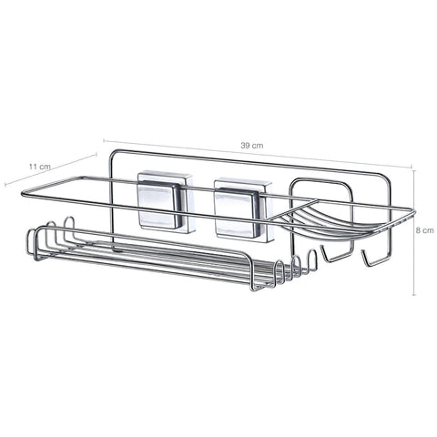 Suporte Porta Shampoo Sabonete Produtos De Banho De Ventosas Suporte Porta Shampoo Sabonete Produtos De Banho De Ventosas