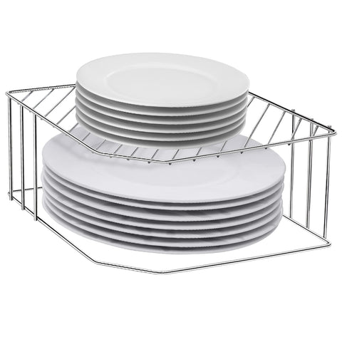 Organizador De Armário Bancada Prateleira Aramado Cromado Organizador De Armário Bancada Prateleira Aramado Cromado