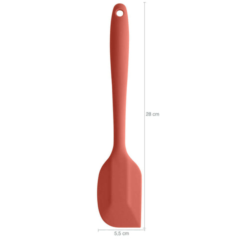 Conjunto De 5 Talheres De Silicone Utensílio De Cozinha Ou Terracota Conjunto De 5 Talheres De Silicone Utensílio De Cozinha Ou Terracota