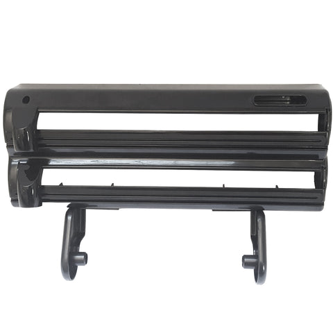 Porta Rolos Maxroll 3x1 Com Cortadores Aluminio Toalha Pvc Preto Porta Rolos Maxroll 3x1 Com Cortadores Aluminio Toalha Pvc Preto