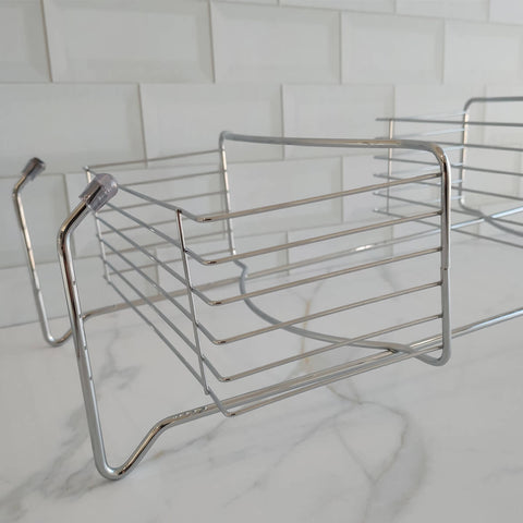 Suporte Para Banheiro Porta Shampoo E Cosméticos Encaixe Box Suporte Para Banheiro Porta Shampoo E Cosméticos Encaixe Box